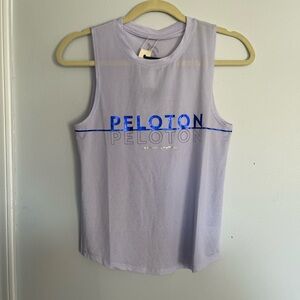 Peloton Light Purple Tank Top